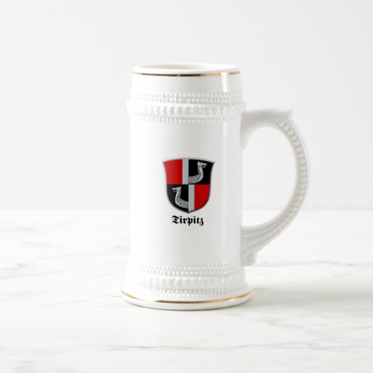 Slagschip Tirpitz Zeilers Stein Bierpul (Rechts)