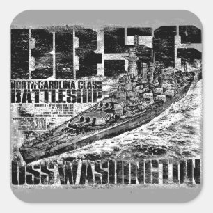 slagschip Washington Square Sticker