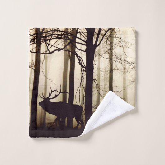 Slagsilhouet Bad Handdoek (Wasdoekje)