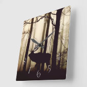 Slagsilhouet Vierkante Klok (Hoek)