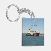 Slagsleutelketen van acryl sleutelhanger (Voorkant Links)