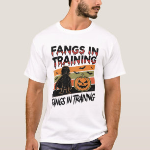 Slagtanden in training Funny Vampier Halloween T-s T-shirt