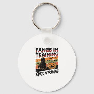 Slagtanden in training grappig vampier Halloween s Sleutelhanger