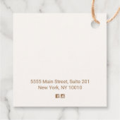 Slagtassen voor naaiveegmachines bedankjes labels (Achterkant)