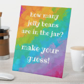 Slagteken voor jonge Regenboogdag Reclamebord Met Voetstuk (Insitu)