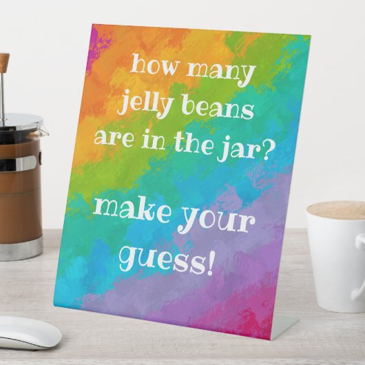 Slagteken voor jonge Regenboogdag Reclamebord Met Voetstuk (Insitu)