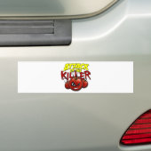slagtomaten bumpersticker (Op auto)