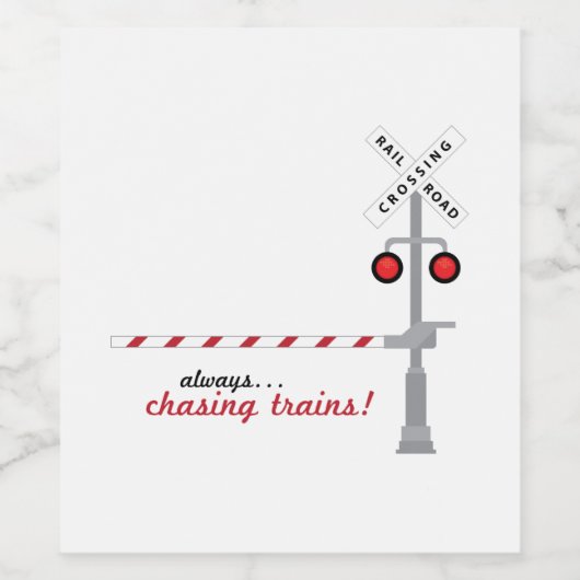 Slagtreinen Wijn Etiket (Enkel label)