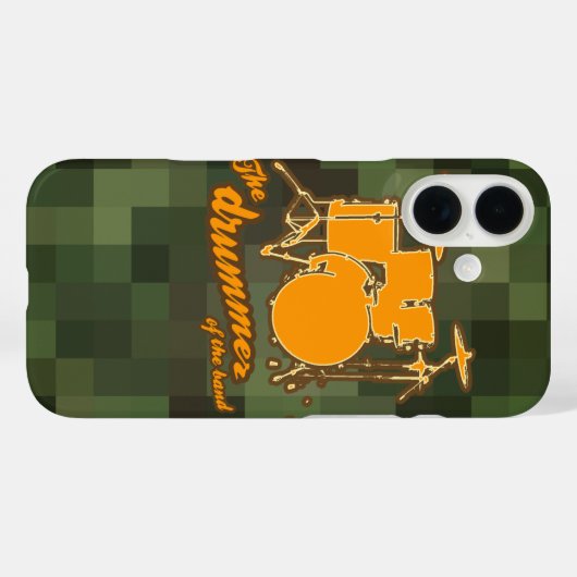 slagtrommel Case-Mate iPhone case (Achterkant (horizontaal))