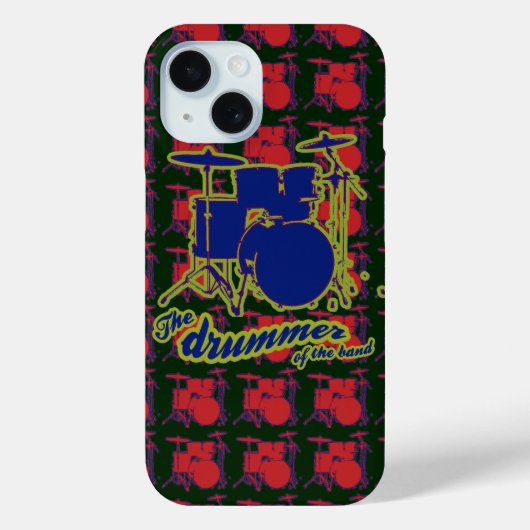 slagtrommels ~ trommels Case-Mate iPhone case (Achterkant)