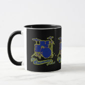 slagtrommels ~ trommelvaten mok (Links)