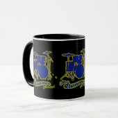 slagtrommels ~ trommelvaten mok (Voorkant links)