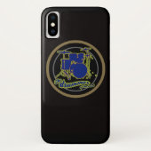 slagtrommers Case-Mate iPhone case (Achterkant)