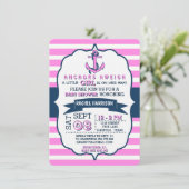 Slaguitnodigingen voor meisjes met een antipsychot kaart (Staand voorkant)