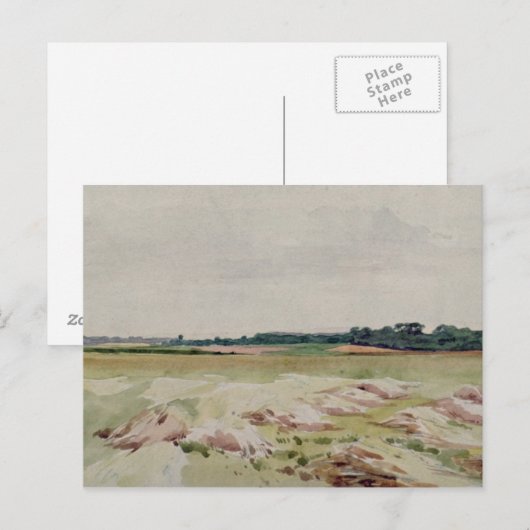 slagveld Agincourt, 25 oktober 1415 Briefkaart (Voorkant / Achterkant)