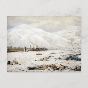 slagveld bij de scheepvaart briefkaart