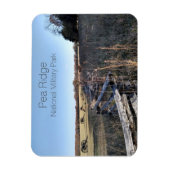 Slagveld, Pea Ridge National Military Park, MO Magneet (Verticaal)