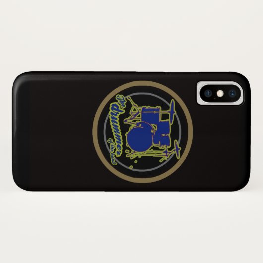slagwerk ~ drummers Case-Mate iPhone case (Achterkant (horizontaal))