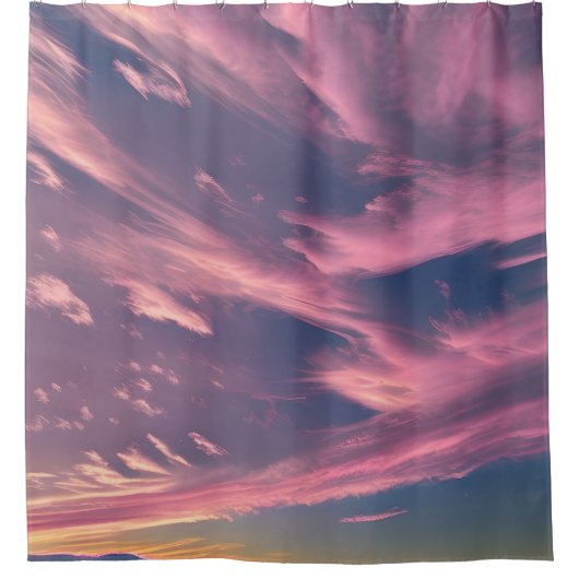 Slagwolken Douchegordijn (Voorkant)