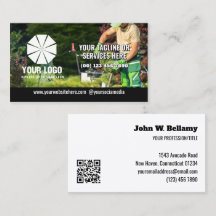 Slagzin Uw Logo Overlay Foto Bewerkbare QR-code
