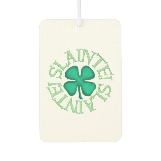 Slainte auto luchtverfrisser (Voorkant)