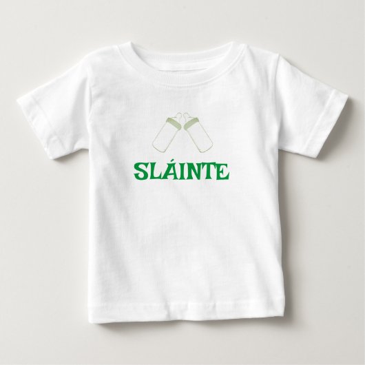 SLÁINTE baby shirt (Voorkant)