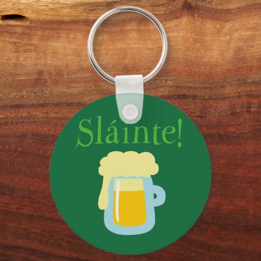 Sláinte Beer Sleutelhanger (Voorkant)