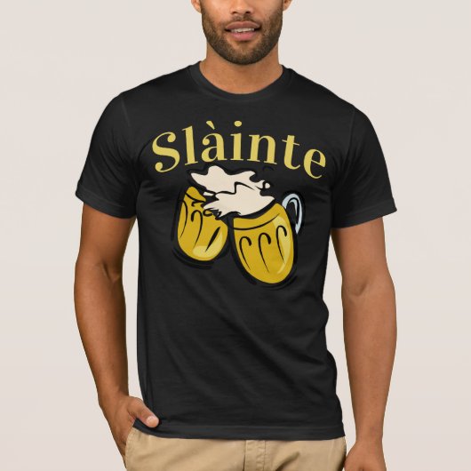 Slàinte & Beers T-shirt (Voorkant)