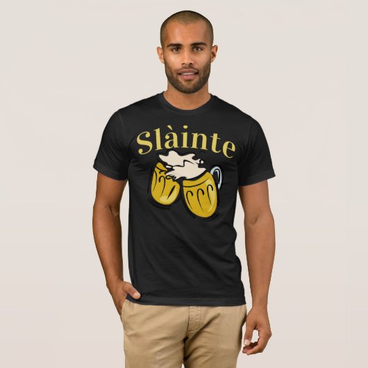Slàinte & Beers T-shirt (Voorkant volledig)