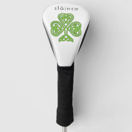 Slainte Celtic Shamrock Green St. Patrick's Day Golfheadcover