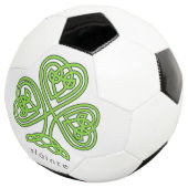 Slainte Celtic Shamrock Green St. Patrick's Day Voetbal (Drie kwart)