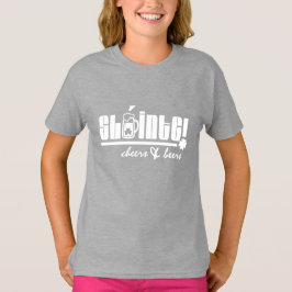 Sláinte. Cheers & Beers. St. Patrick's Day T-shirt