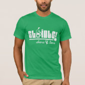 Sláinte. Cheers & Beers. St. Patrick's Day T-shirt (Voorkant)