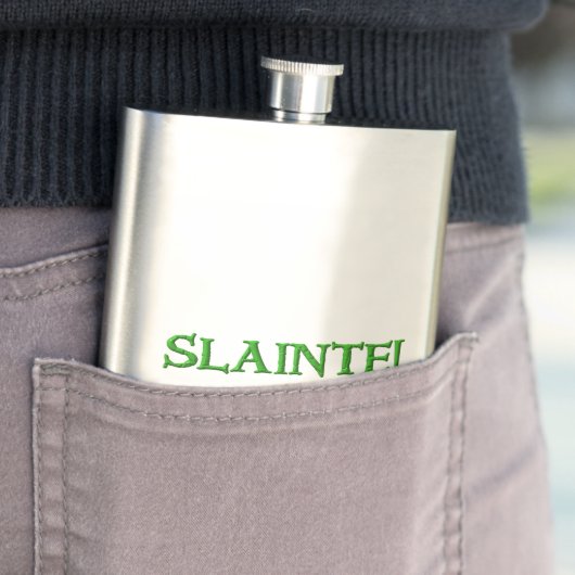 Slainte classic stainless steel flask flacon (Voorbeeld)