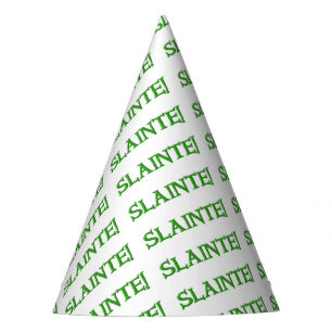 Slainte! feestelijke petten kleine klaver feesthoedjes