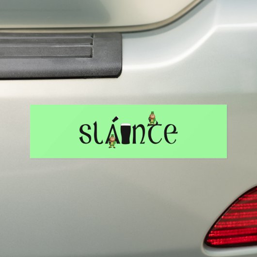 Slainte Gaelic Bumpersticker (Op auto)