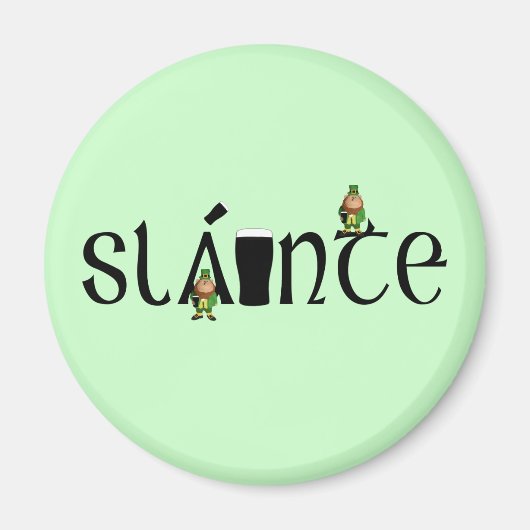 Slainte Gaelic Magneet (Voorkant)