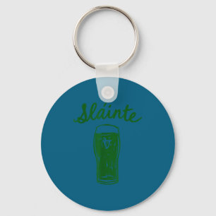 Slainte gaelische toast script Ierse pub cheer Sleutelhanger