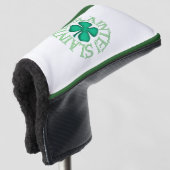 Slainte golf club putter golfheadcover (3/4 voorkant)