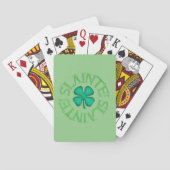 Slainte green Poker speelkaarten (Achterkant)