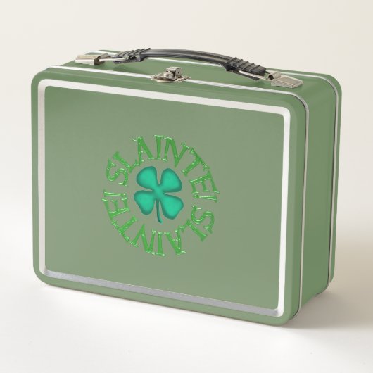 Slainte groene lunchbox (Voorkant)
