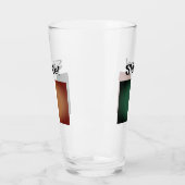 Sláinte! Ierse vlag St. Patrick's Day bierglass Glas (Links)