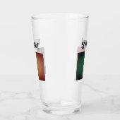 Sláinte! Ierse vlag St. Patrick's Day bierglass Glas (Rechts)