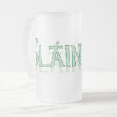 Slainte Irish Beer Party Gear Matglas Bierpul (Voorkant links)