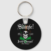 Slainte Irish Channel New Orleans St Patricks Day  Sleutelhanger (Voorkant)