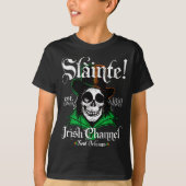 Slainte Irish Channel New Orleans St Patricks Day T-shirt (Voorkant)