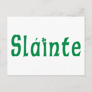Slainte Irish Gift Briefkaart