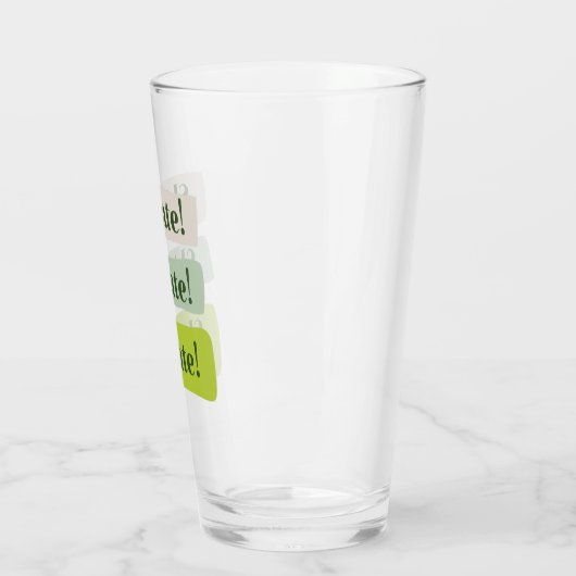 Slainte Irish Good Health St. Patrick's Day Green Glas (Links)