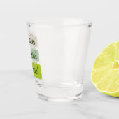 Slainte Irish Good Health St. Patrick's Day Green Shot Glas (Rechts)