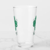 Sláinte Irish Shamrock Green Lucky Clover Glas (Links)
